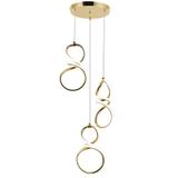 HÄNGLAMPA LED G073-3CPR Guld