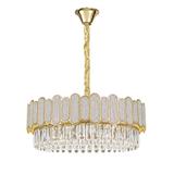 Kristall-pendellampa SWE107-CP 50cm GOLD