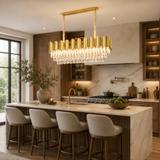 Kristall-pendellampa SWE101-CP GOLD