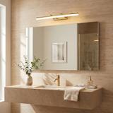 Badrum vägg LED-lampa APP1873-1W 60cm GOLD