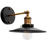 LAMPA PORTO VÄGGLAMPA APP184-1W Svart