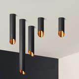 MODERN TAKLAMPA 30 CM APP572-1C Svart