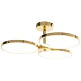 Hängande LED-taklampa APP993-c Guld + Fjärrkontroll