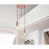 Glaspendellampa LASSI 20+25+30 cm APP038-3CP