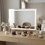 Spegel LED Studio L.Gold 58x45