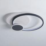 Taklampa APP1709-C LED-plafond Svart + fjärrkontroll