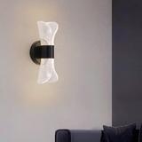 LED vägglampa G029-W Svart