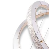 HÄNGLAMPA LED MS011-CP Roséguld 59 cm