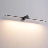BADRUMSVÄGGLAMPA LED 80CM APP1343-W Svart