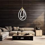 HÄNGLAMPA LED G018-CP GULD