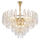 Kristall-pendellampa SWE080-CP 50cm GOLD