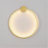 VÄGGLAMPA LED-VÄGGLAMPA APP1384-CW GULD 30 cm