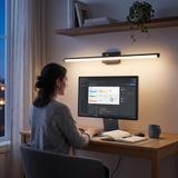 LED vonios sieninė lempa virš veidrodžio 20W 100CM APP375-1W JUODAS