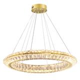 HÄNGENDE LED TAKLAMPA APP1769-CP Guld 80 cm