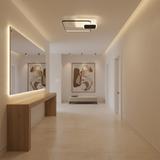 Takplampa APP1712-C LED-plafond Svart + fjärrkontroll