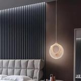 HÄNGLANDE KRISTALLAMPA LED LHJ110-1CP LJUS ROSÉGULD