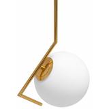 Modern Glaspendellampa för Tak APP429-1CP Guld