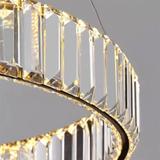 Kristalltaklampa LED APP982-CP