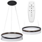 Hängande LED-lampa APP1191-CP 40 cm Svart