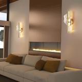 LED-vägglampa G032-W Guld