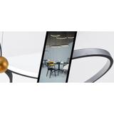 Lampa Ring 3 LED + fjärrkontroll APP752-30-40-50 Svart