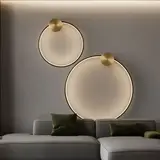 VÄGGLAMPA LED-VÄGGLAMPA APP1391-CW GAMMAL GULD 50 cm
