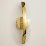 LED-vägglampa G130-W Guld