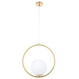 Hängande Taklampa i Glas – Klot G109-1W Guld
