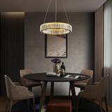 Kristalltaklampa LED APP982-CP