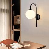 Vägglampa G090-1W Svart