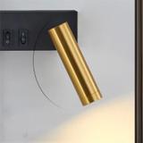 VÄGGLAMPA VÄGGLAMPA APP1439-W HÖGER BLACK GOLD