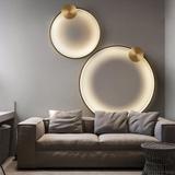 VÄGGLAMPA LED-VÄGGLAMPA APP1391-CW GAMMAL GULD 50 cm