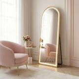 LED-SPEGEL Orbit 60x170 cm Borstat Guld