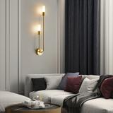 VÄGGLAMPA VÄGGLYKTA APP1148-2W guld