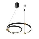 Ring LED-lampa + fjärrkontroll APP692-30-50 Svart