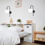 Vägglampa G090-1W Svart