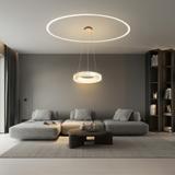 HÄNGLAMPA LED MS001-CP Roséguld 40 cm