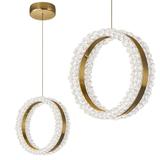 HÄNGANDE LED TAKLAMPA LHJ098-CP GULD