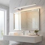 Badrum vägg LED-lampa SWE030-1W 80cm CHROME