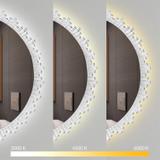 VÄGGSPEGEL LED 80 cm X013