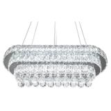 Kristall LED Pendellampa för Tak 102W fjärrkontroll APP417-CP