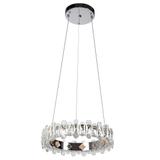 Kristall LED-taklampa APP1041-CP + fjärrkontroll