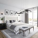 Modern taklampa LED + FJÄRRKONTROLL APP814-CP Node Svart