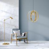 HÄNGANDE TAKLAMPA GLAMOUR APP961-1CP Guld