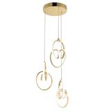 HÄNGLAMPA LED G082-3CPR Guld