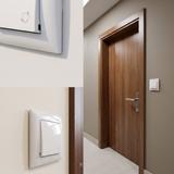 Uksekella Nupp OSTE JNH008-W WHITE