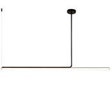 HÄNGANDE TAKLAMPA LED APP1660-CP Svart 140 cm