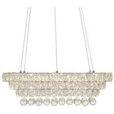Kristall LED Pendellampa för Tak 102W fjärrkontroll APP417-CP
