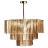 TAKLAMPA HÄNGANDE APP1677-8CP BRUN