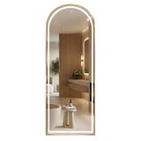 LED-SPEGEL Orbit 60x170 cm Borstat Guld